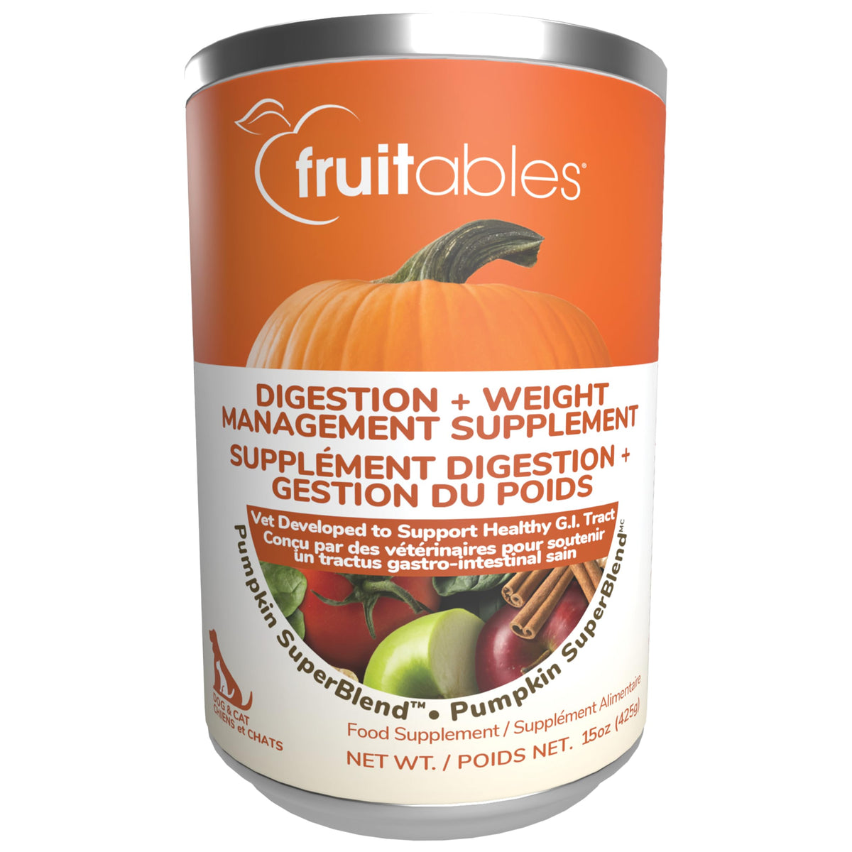 Pumpkin Digestive Supplement for Dogs 15oz R1000