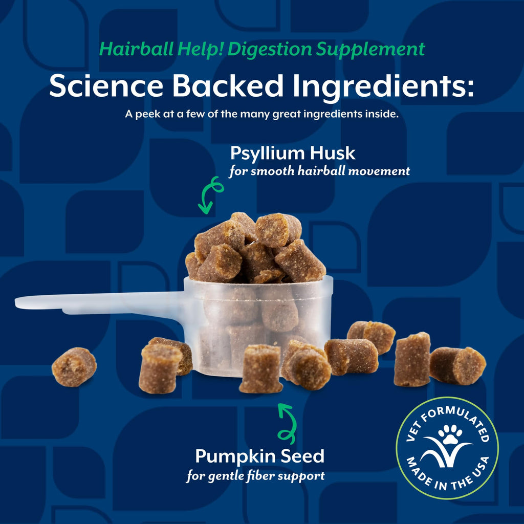 Hairball Aid Scoopable Supplement for Cats 5.5oz B1014
