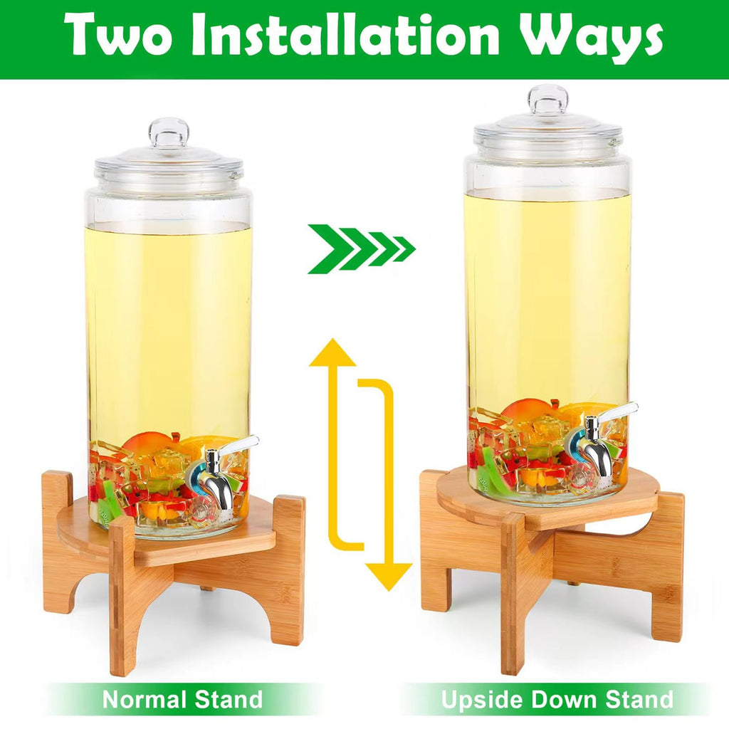 Bamboo Drink Dispenser Stand A700