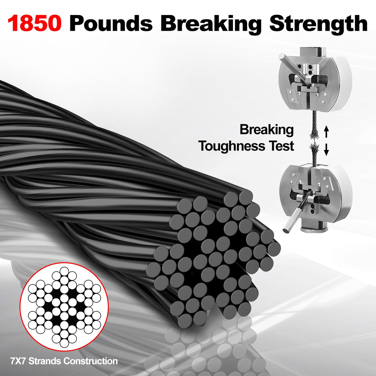 Black Cable Railing Kit F32586