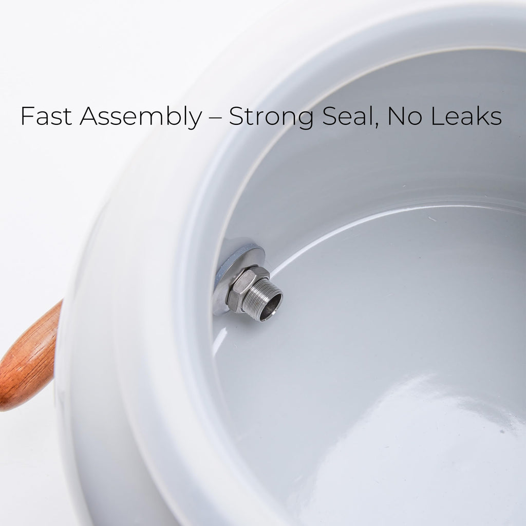 Ceramic Water Dispenser with Stainless Steel Faucet Z54284