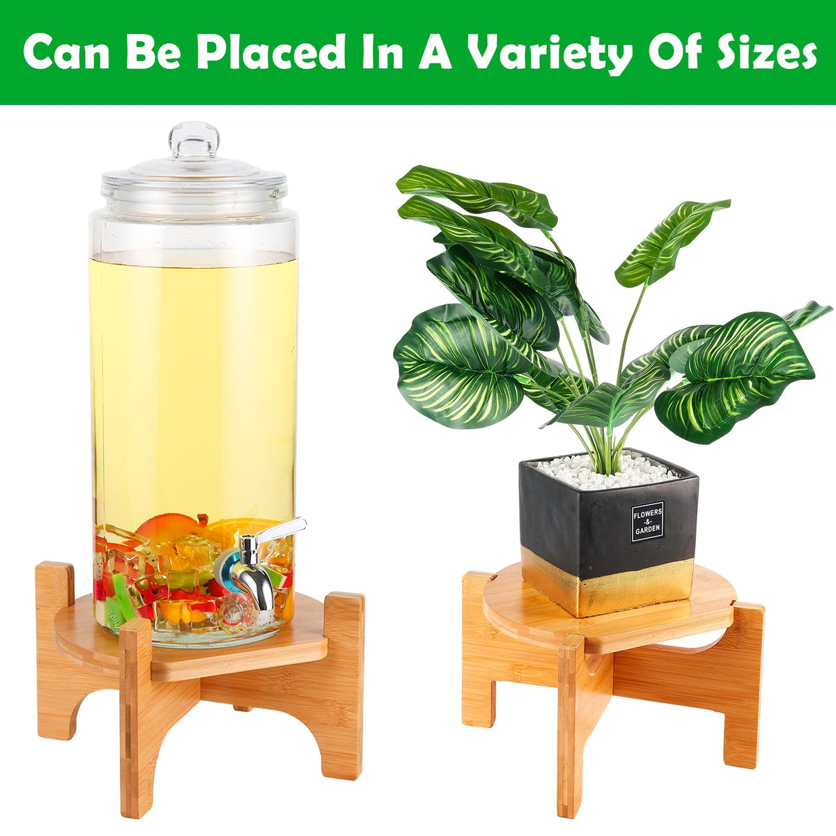 Bamboo Drink Dispenser Stand A700