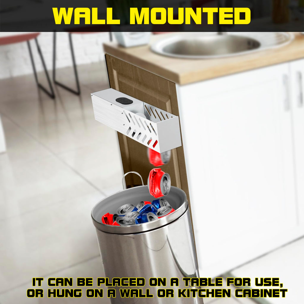 Electric Can Crusher 12oz~16oz Wall Mounted V224988