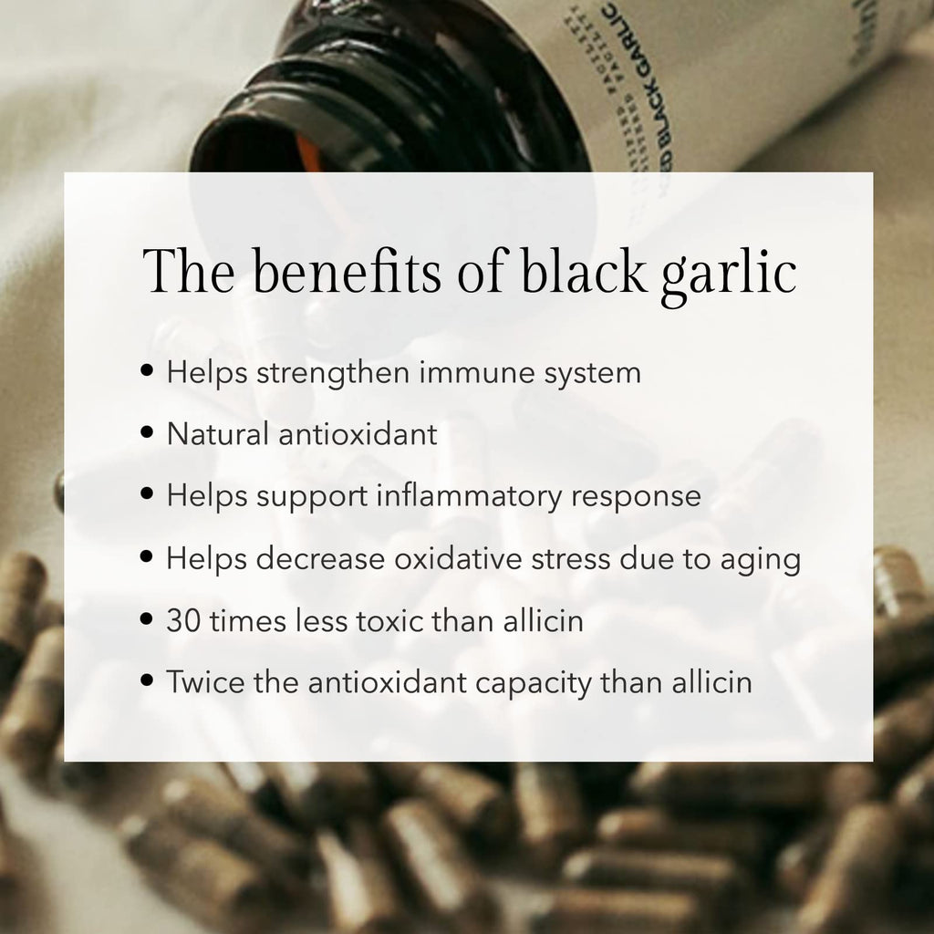 Black Garlic 60 Capsules O301