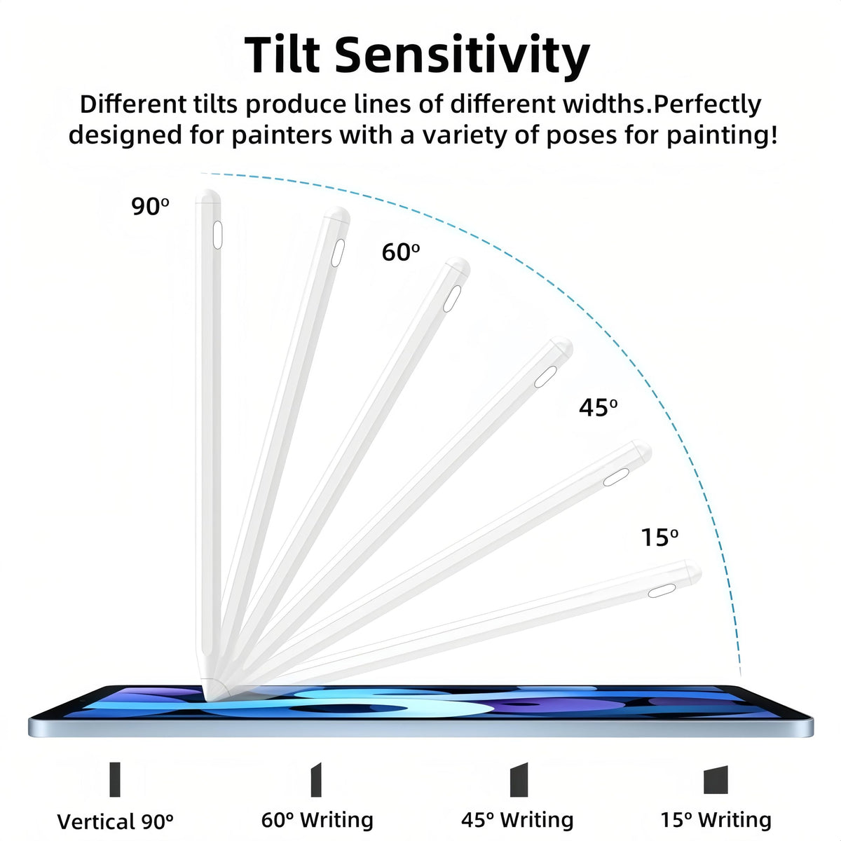 Wireless Magnetic Charging Stylus Pen for iPad J586