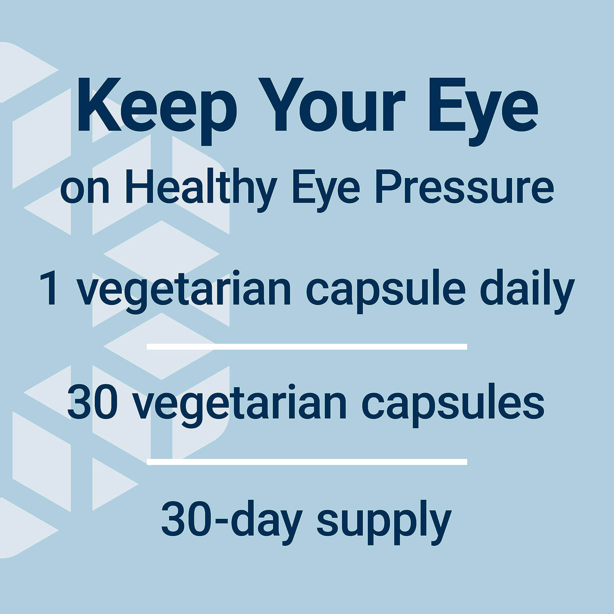 Eye Pressure Support with Mirtogenol, 30 Capsules B5567