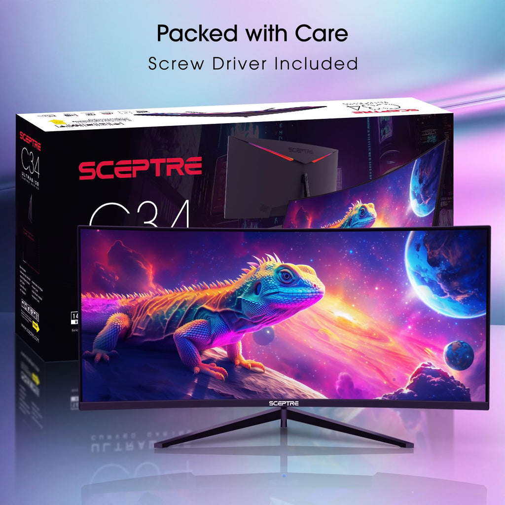 34-Inch Curved Ultrawide WQHD Monitor B334507