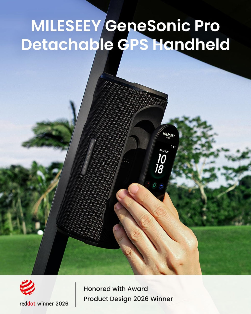 Golf GPS Speaker with 43K+ Courses X984688