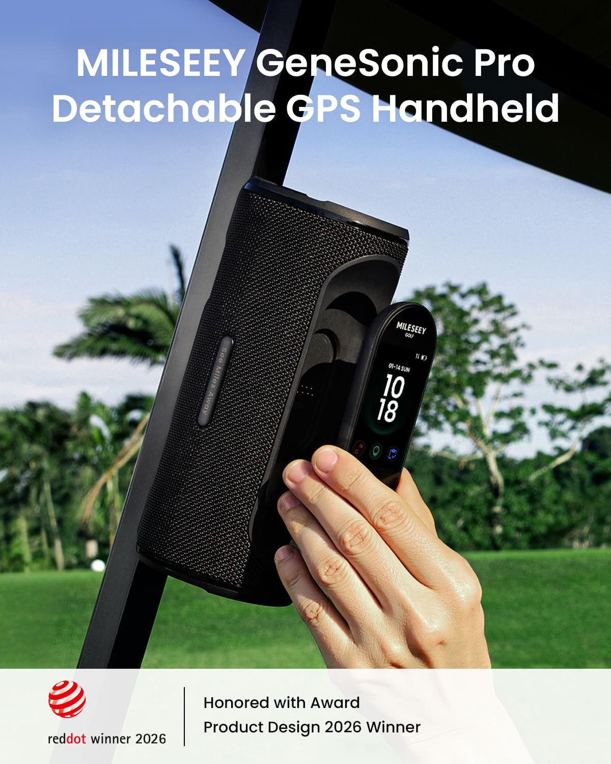 Golf GPS Speaker with 43K+ Courses X984688
