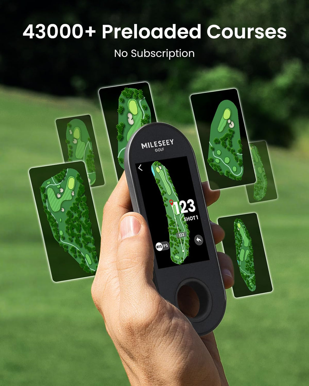 Golf GPS Speaker with 43K+ Courses X984688