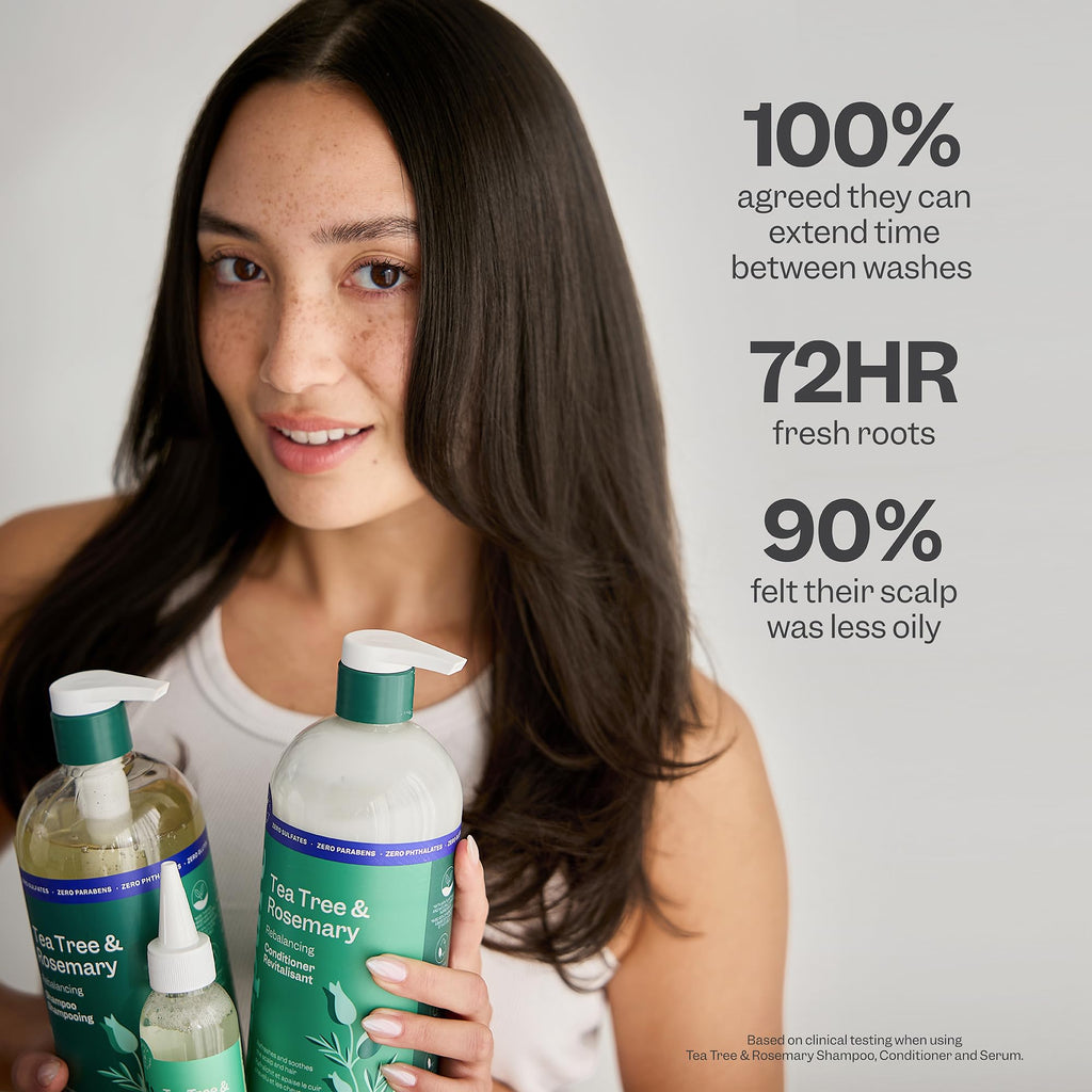 Tea Tree & Rosemary Shampoo & Conditioner Set 2x24oz C2267