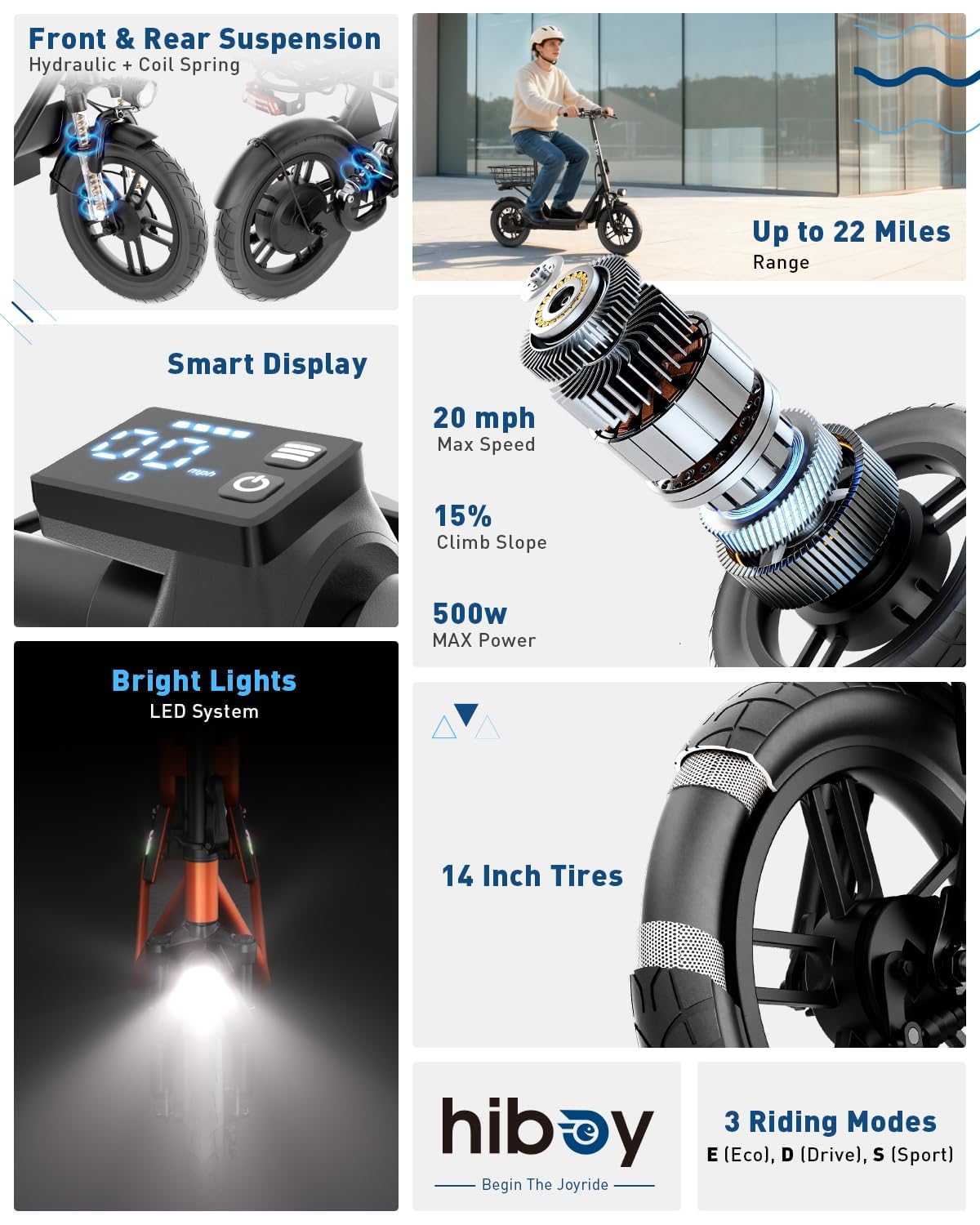 Electric Scooter with Seat X3513