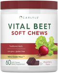 Beet Root Soft Chews 60 Count Mixed Berry Flavor I1662