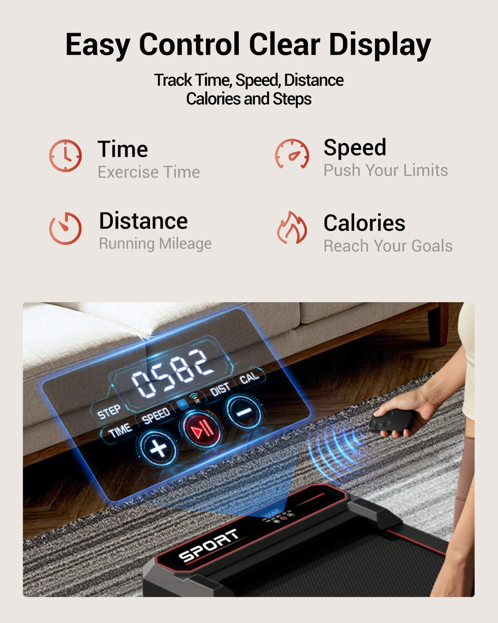 15% Incline Treadmill B310