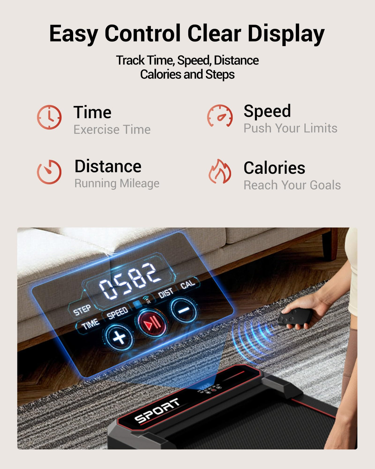 15% Incline Treadmill B310