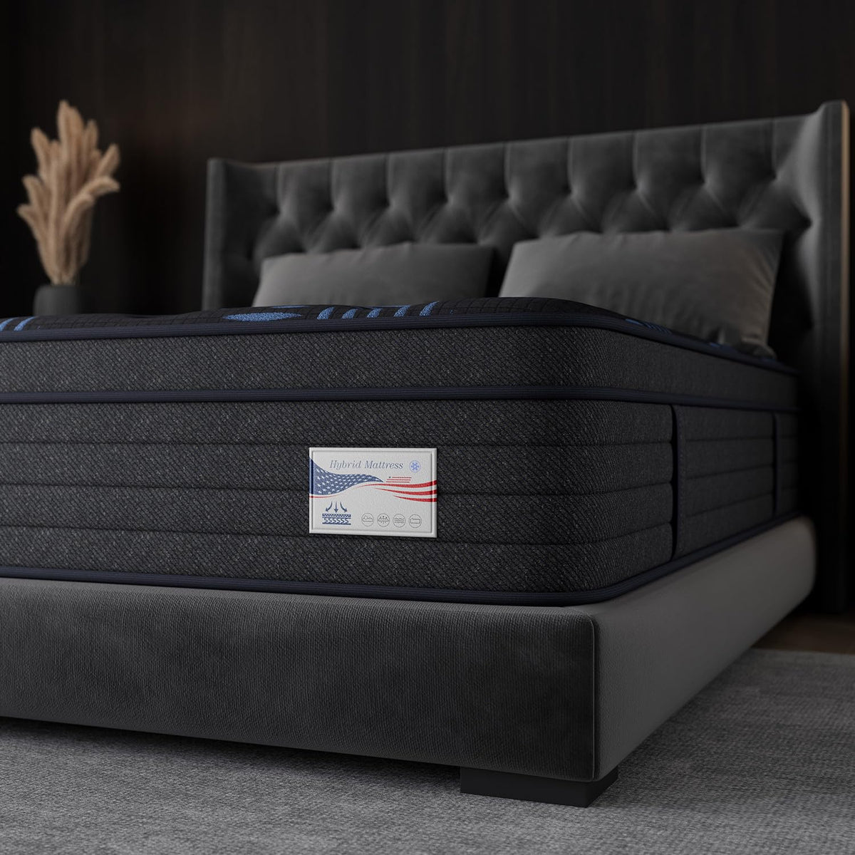 10 Inch Full Medium Firm Hybrid Mattress in a Box A29934