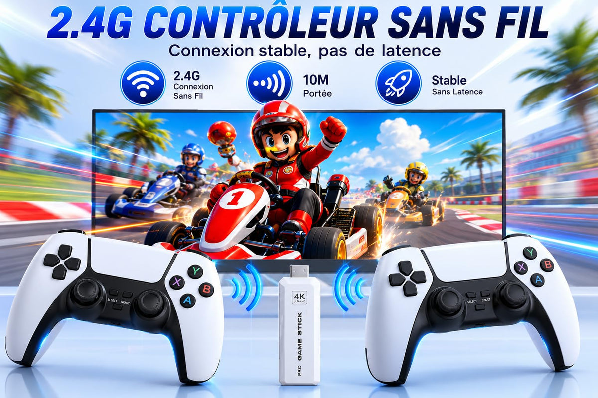 Retro Gaming Console 4K HDMI with 20,000+ Built-in Classic Video Games K35059