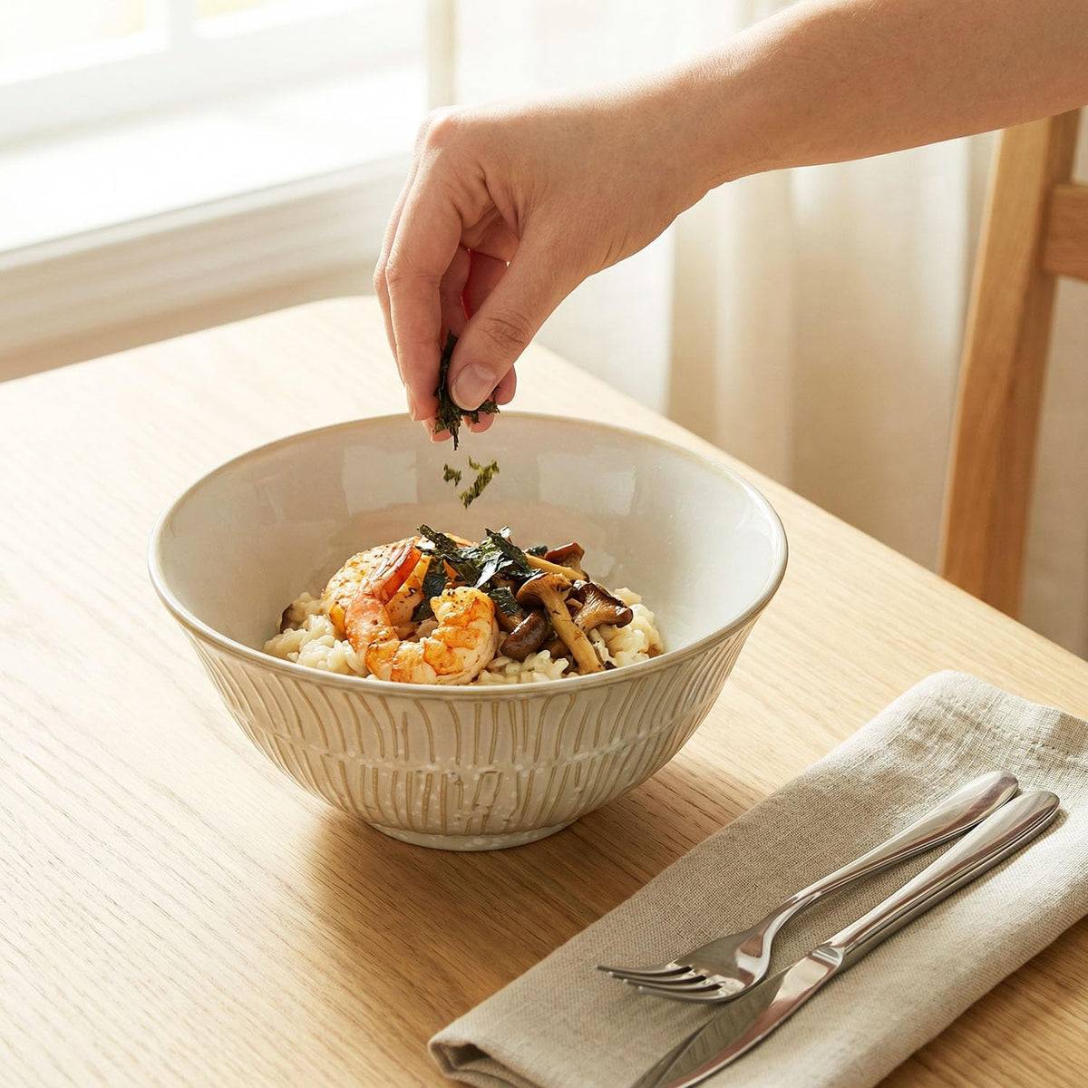27.1 oz Ceramic Soup Bowls Set of 4 K120181