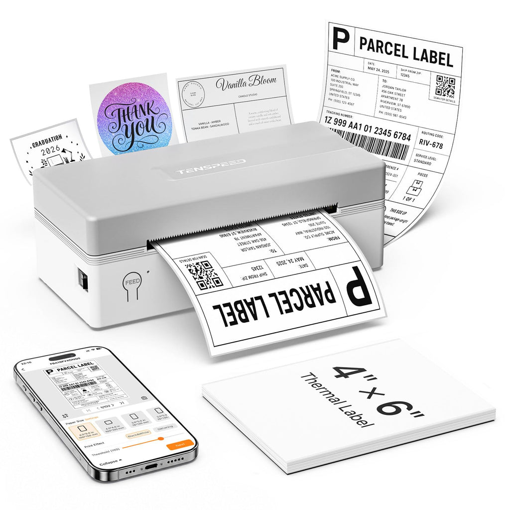 Bluetooth Thermal Shipping Label Printer G516
