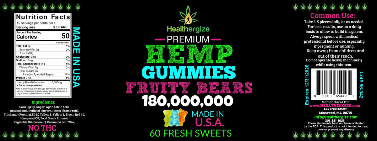 Hemp Gummies H1019