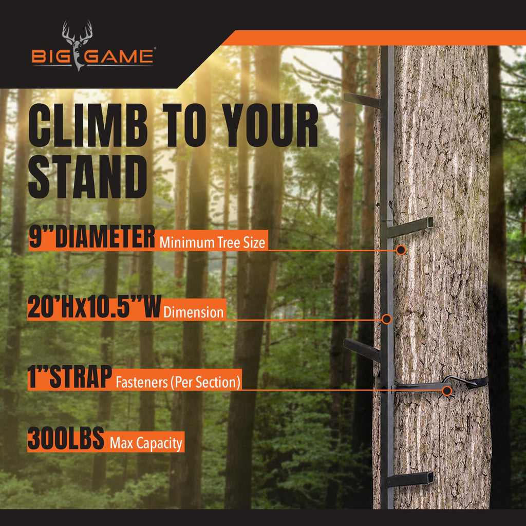 Climbing Ladder Sticks, 20’ Quick-Stick N416281