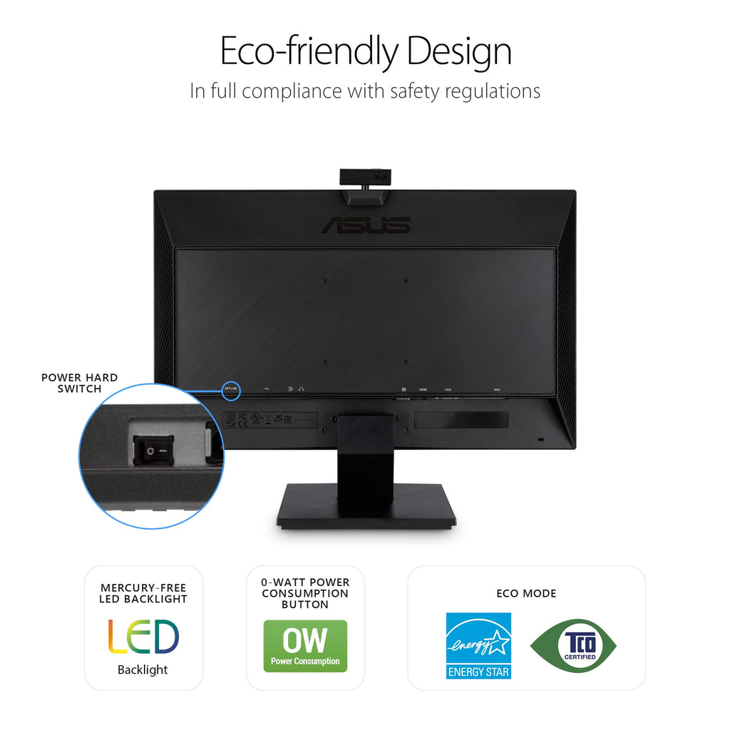 24 Inch 1080P Computer Monitor with Webcam F300
