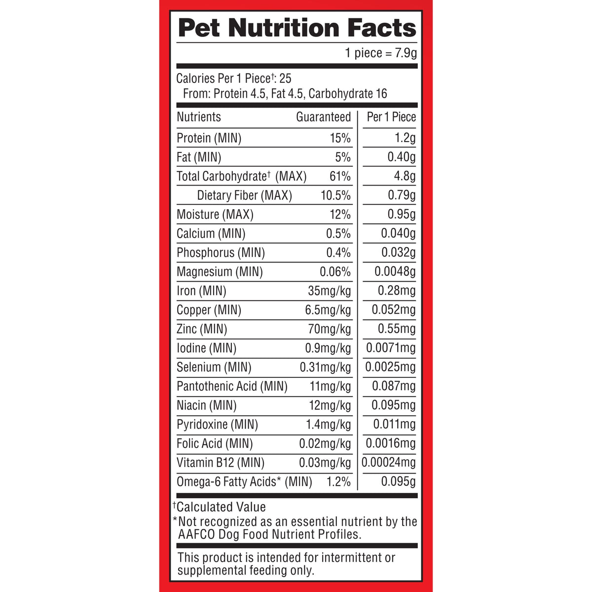 Peanut Butter Flavor Small Dog Treats 7 Lb M190