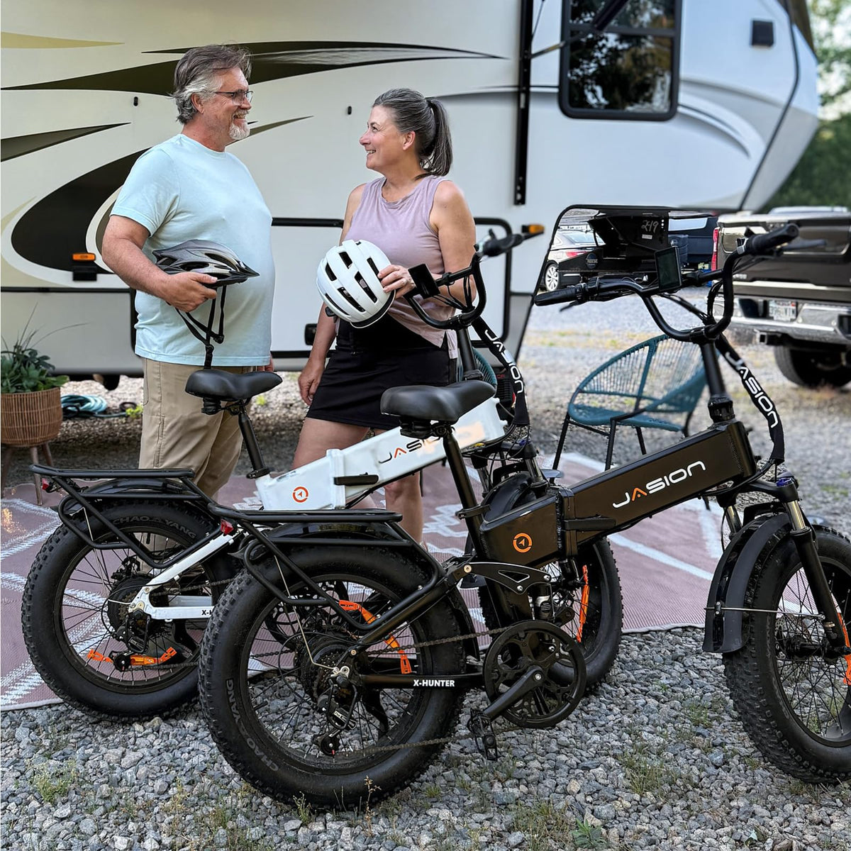 1400W Peak 20'' Fat Tire Foldable Electric Bike R27244