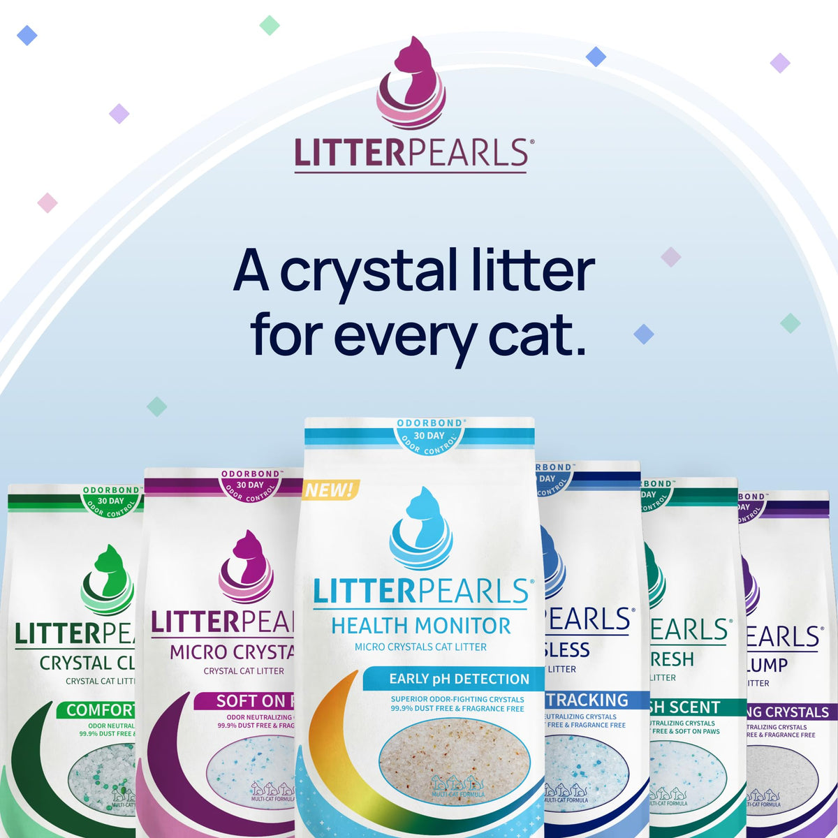 Scented Crystals Litter 7lb I75377