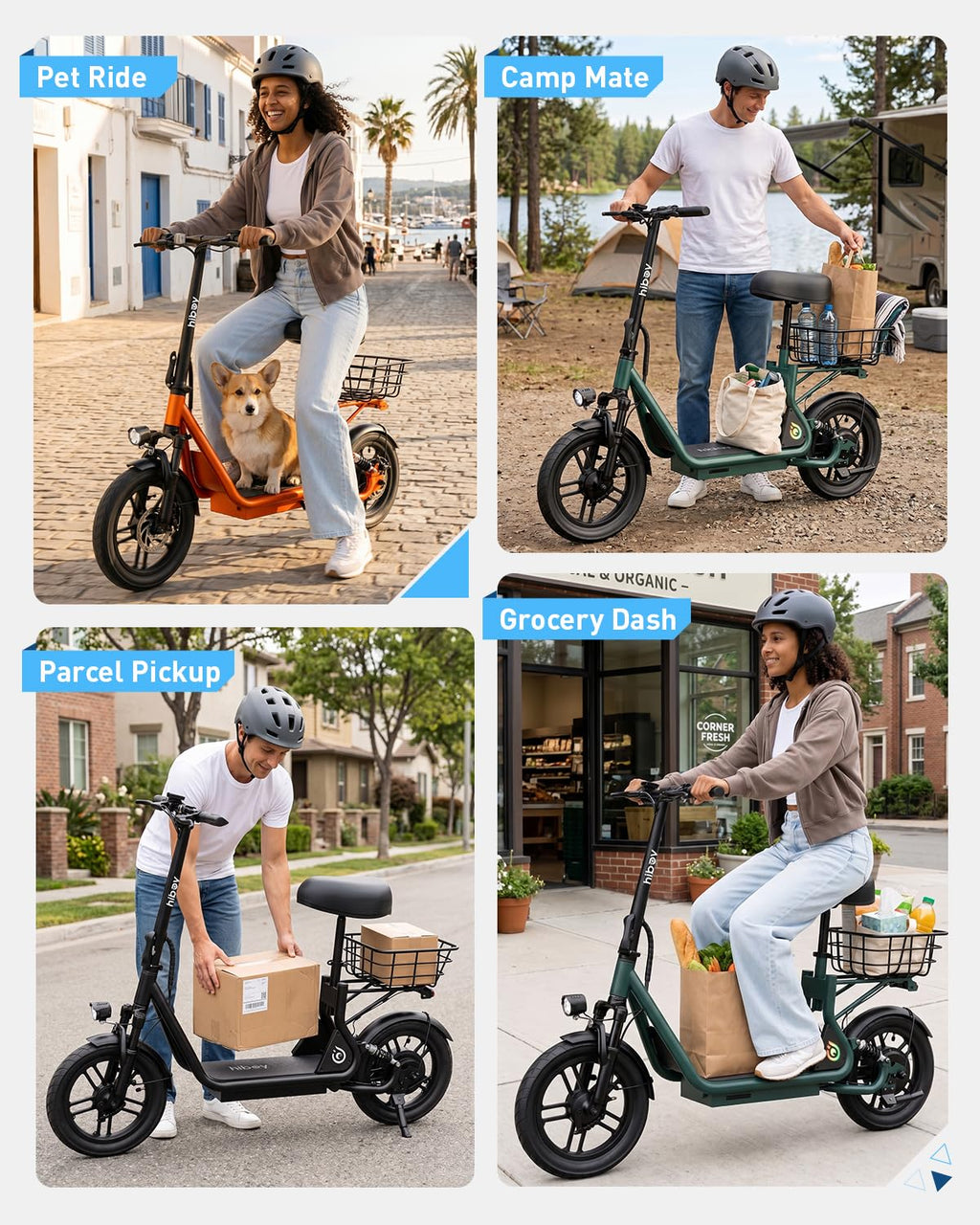 Electric Scooter with Seat X3513