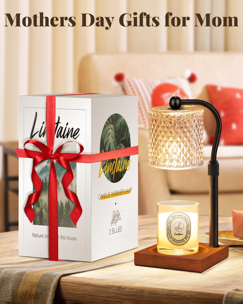 2 Pack Candle Warmer Lamp with Timer Dimmer Adjustable Height Y32561