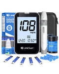 Blood Sugar Testing Kit, 100 Strips & Lancets F3043