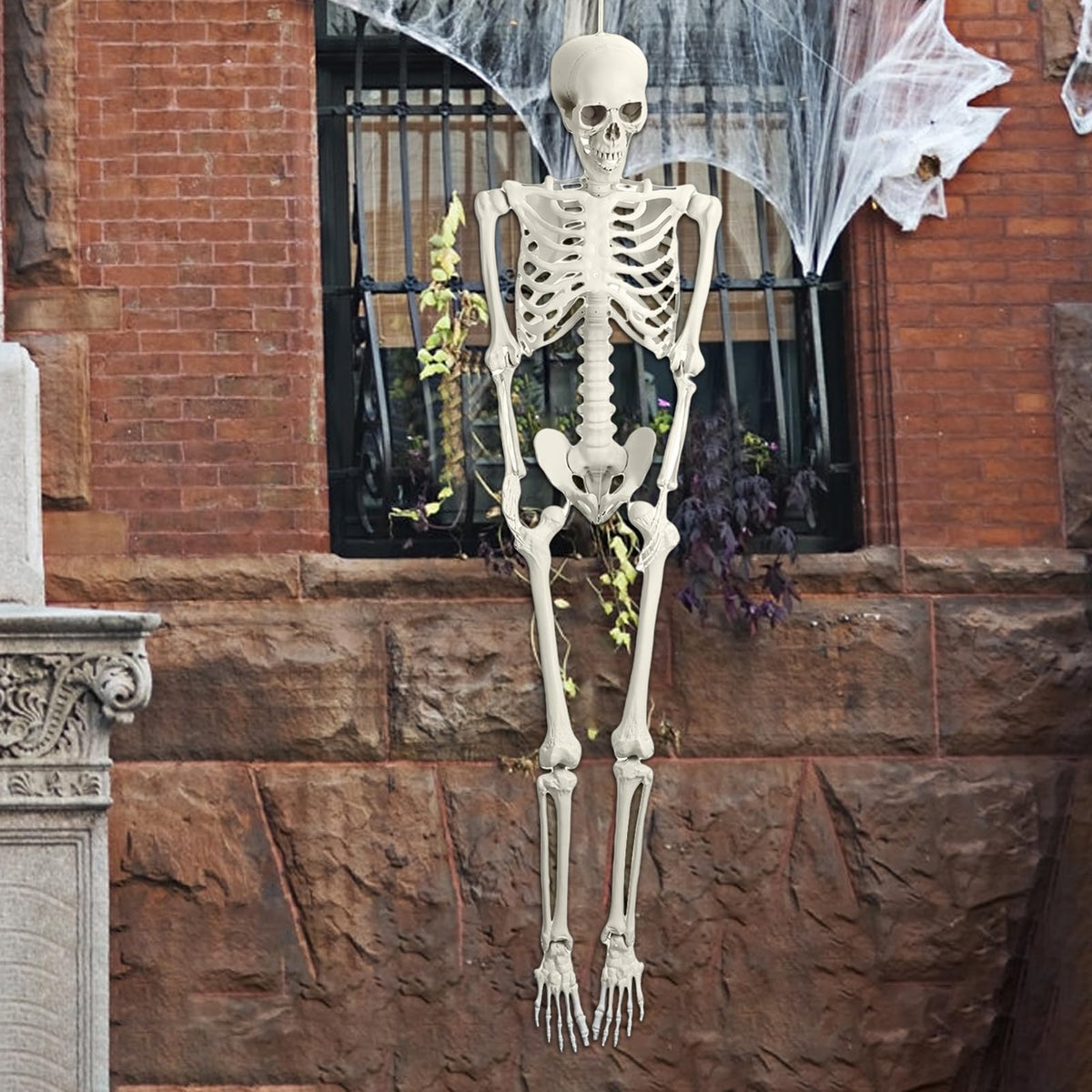 5.4FT Posable Skeleton with Movable Joints T8072