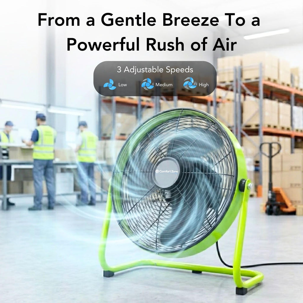 18-Inch High-Velocity Industrial Floor Fan E862279
