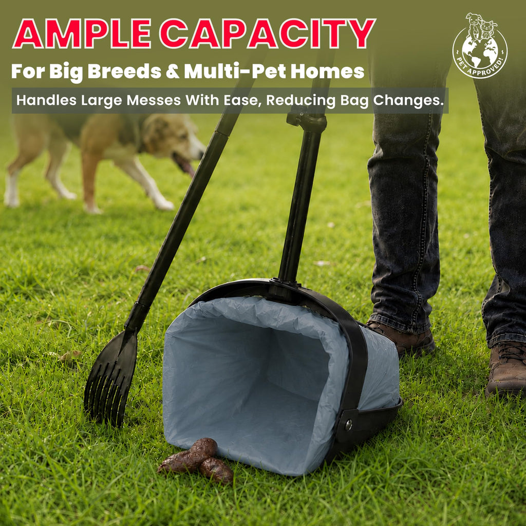 Heavy Duty Bags with EZ Tie Handles, Cornstarch, Leakproof A475