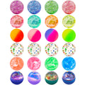 24 Pieces Bouncy Balls 32mm 6 Styles G8200