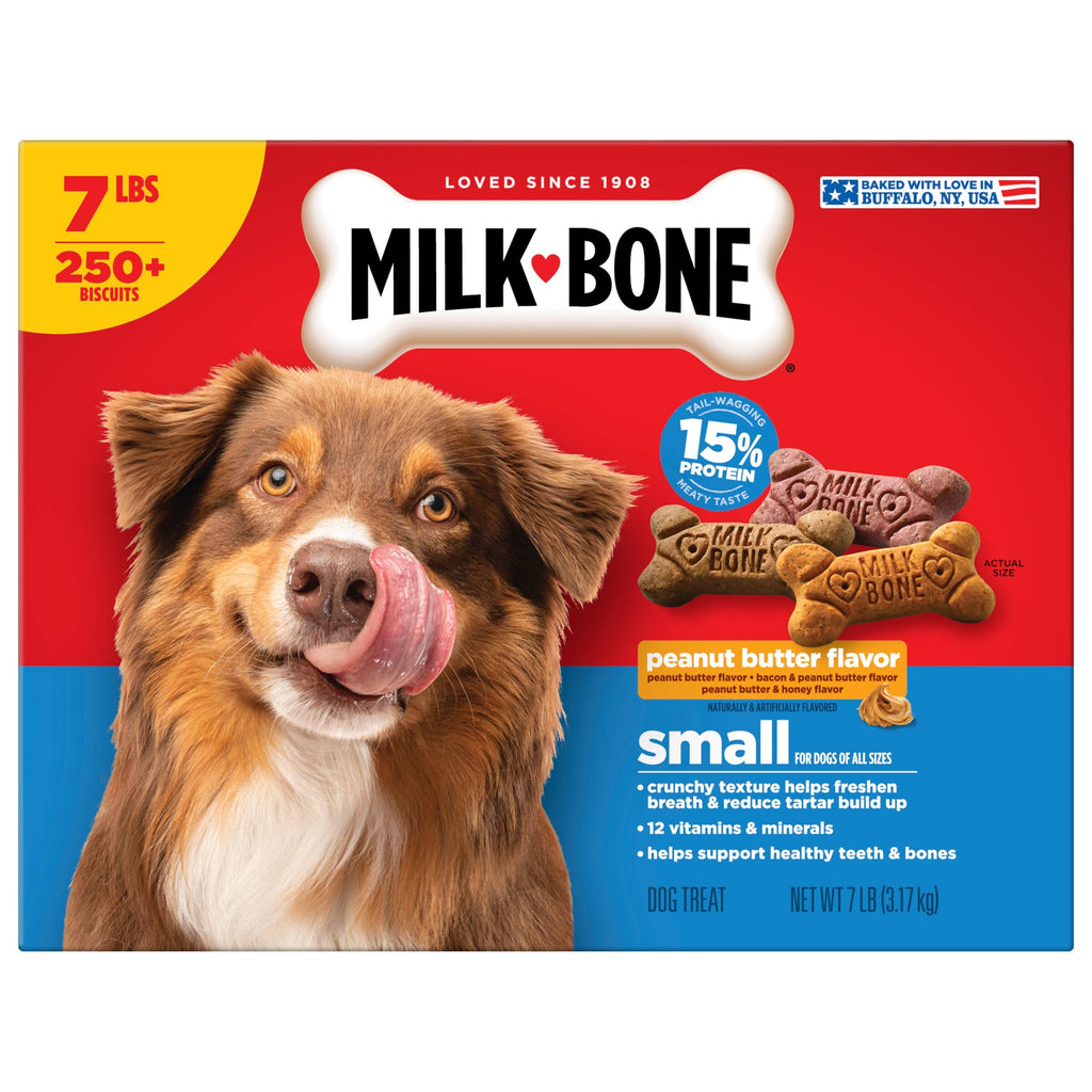 Peanut Butter Flavor Small Dog Treats 7 Lb M190
