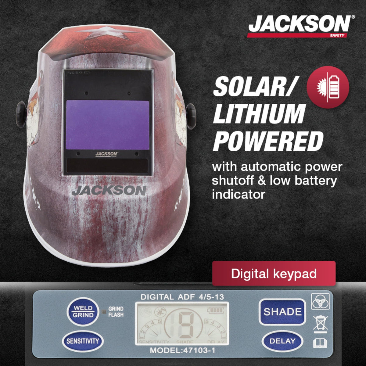 Auto Darkening Welding Helmet I75647
