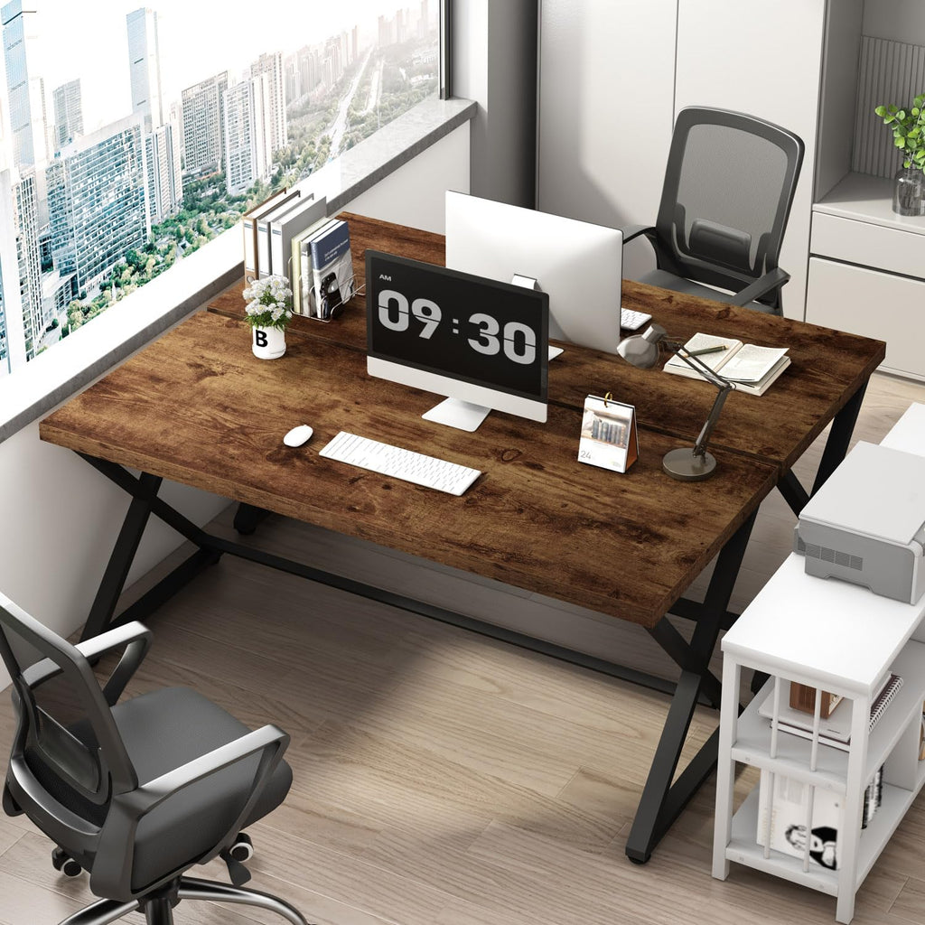 47" Rustic Brown Computer Desk I1144