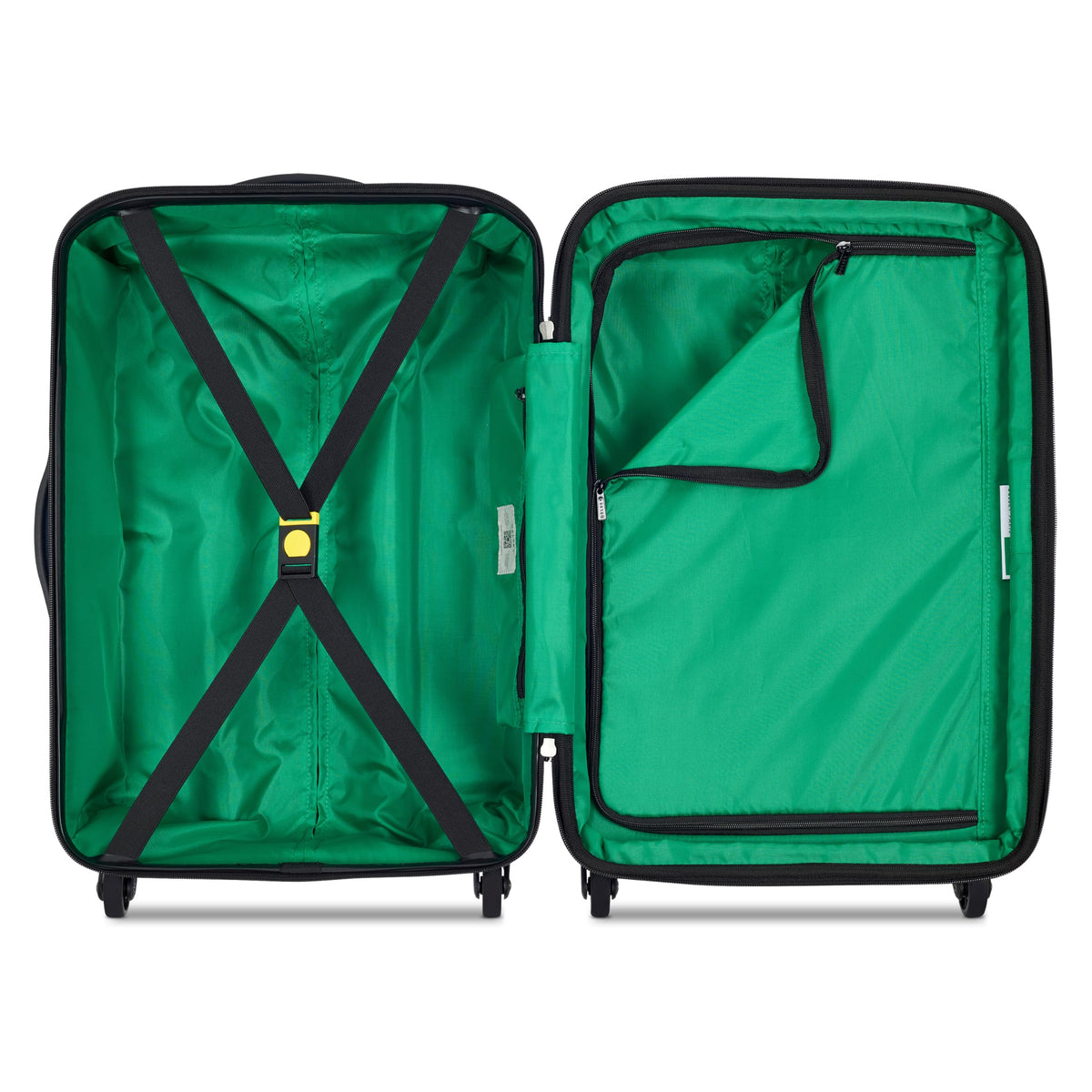 Green Carry-On 20 Inch Hardside Expandable Luggage with Spinner Wheels U953
