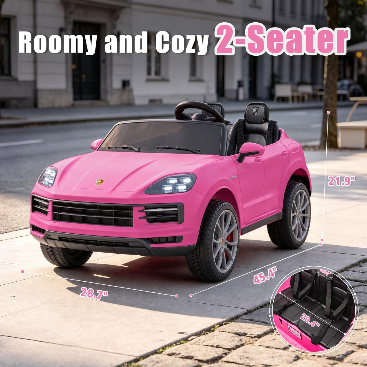 24v 2-Seater Ride On Car with Remote Control P89076