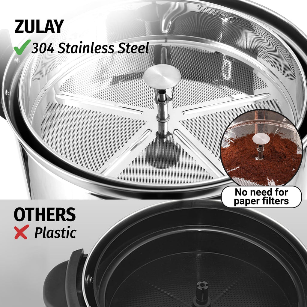 100 Cup Stainless Steel Commercial Coffee Urn W39495